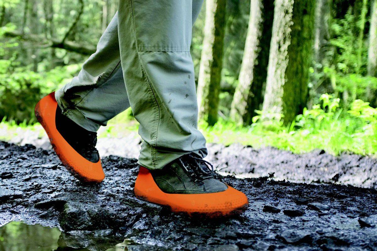 Surchaussures pour les promenades en forêt la Mouillère